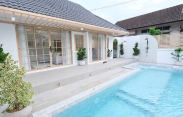 ❌ขายแล้ว❌ บ้าน Pool Villa แบบ Japanese style 6.59 ล้านบาท โซนสันทราย
