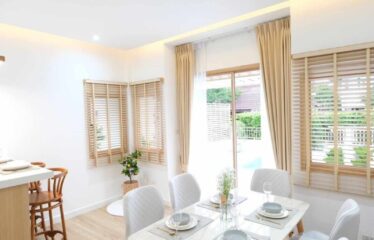 ❌ขายแล้ว❌ บ้าน Pool Villa แบบ Japanese style 6.59 ล้านบาท โซนสันทราย