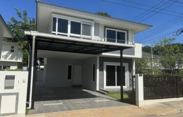 ปล่อยเช่าบ้านใหม่ ในโครงการศุภาลัยเบลล่า ทัสคานี ติด กาดฝรั่ง แม่ริม 3 ห้องนอน 3 ห้องน้ำ