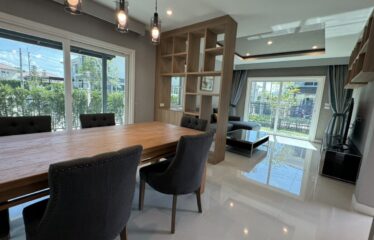 ปล่อยเช่าบ้านใหม่ ในโครงการศุภาลัยเบลล่า ทัสคานี ติด กาดฝรั่ง แม่ริม 3 ห้องนอน 3 ห้องน้ำ