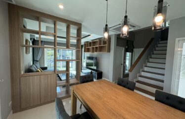 ปล่อยเช่าบ้านใหม่ ในโครงการศุภาลัยเบลล่า ทัสคานี ติด กาดฝรั่ง แม่ริม 3 ห้องนอน 3 ห้องน้ำ