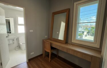 ปล่อยเช่าบ้านใหม่ ในโครงการศุภาลัยเบลล่า ทัสคานี ติด กาดฝรั่ง แม่ริม 3 ห้องนอน 3 ห้องน้ำ